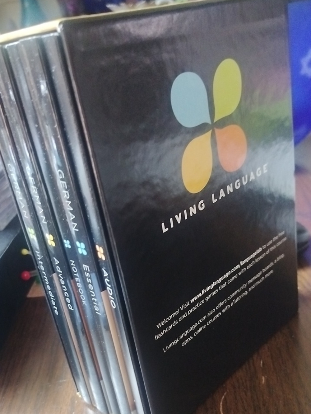 Living Language German Audio Course - Black Box Set New
